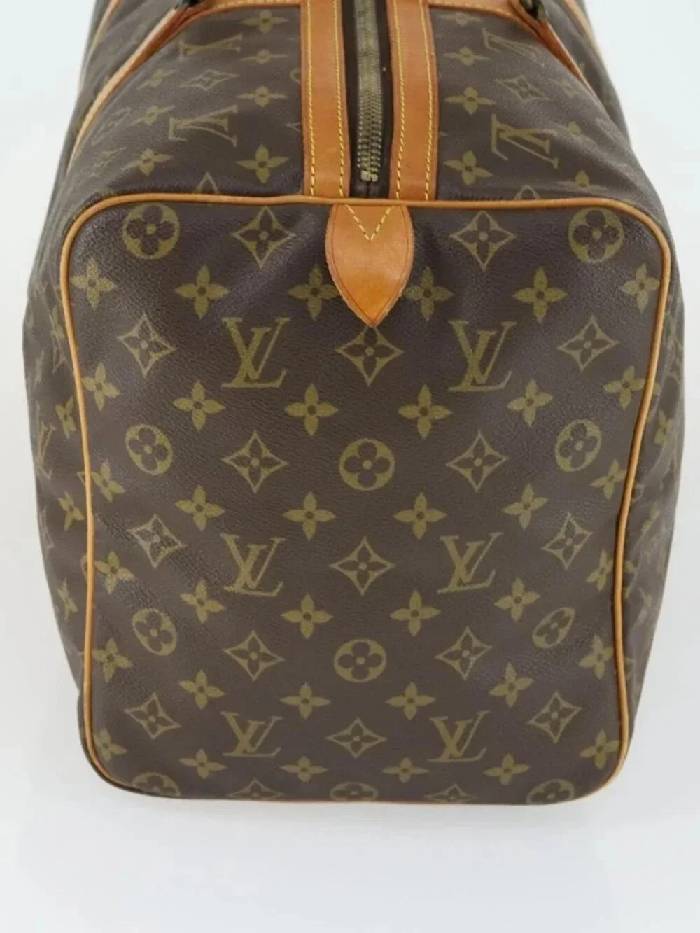 LOUIS VUITTON Monogram Sac Souple 45 Boston Bag M41624 LV Auth 171403